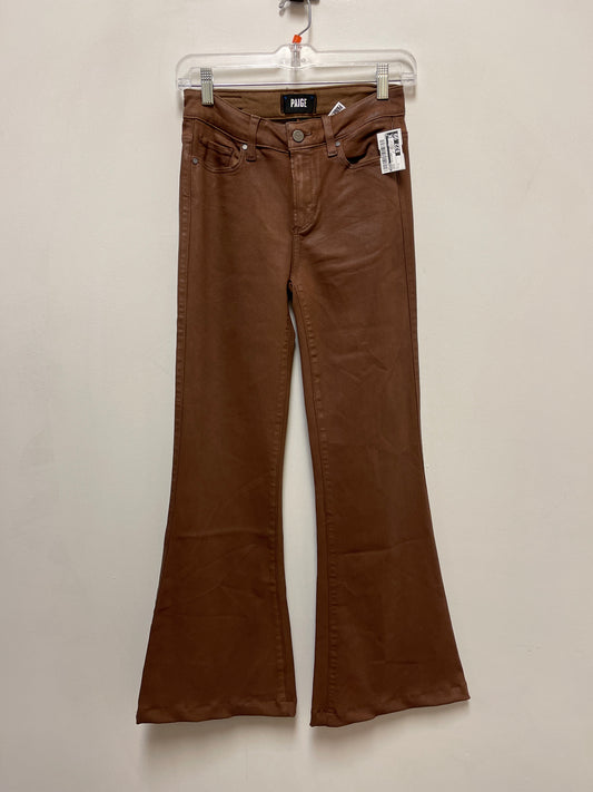 Jeans Designer By Paige In Brown, Size: 2