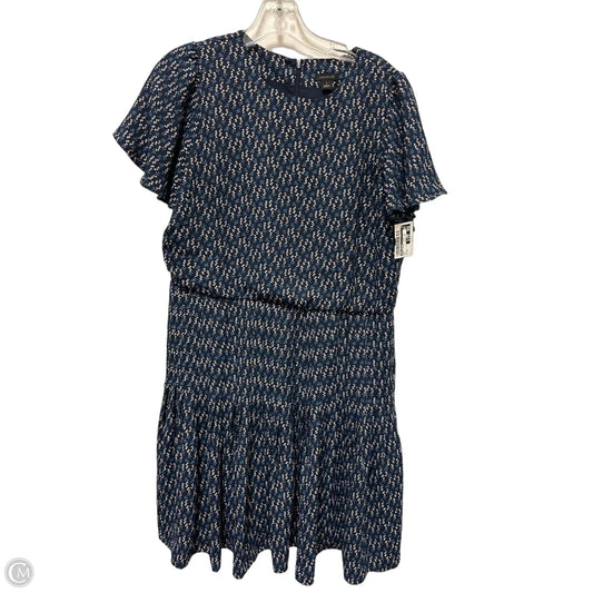 Dress Casual Short By Ann Taylor In Navy, Size: M