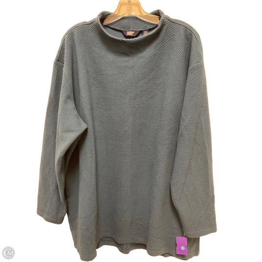 Sweater By Lands End In Blue, Size: 2x