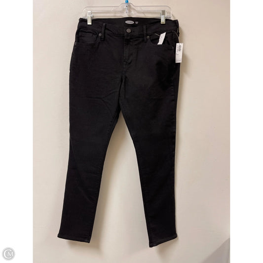 Jeans Skinny By Old Navy In Black, Size: 6