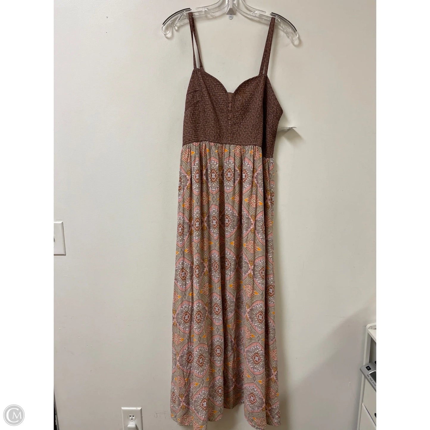Dress Casual Maxi By Current Air In Multi-colored, Size: L