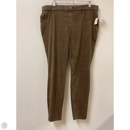 Pants Other By Time And Tru In Brown, Size: 20