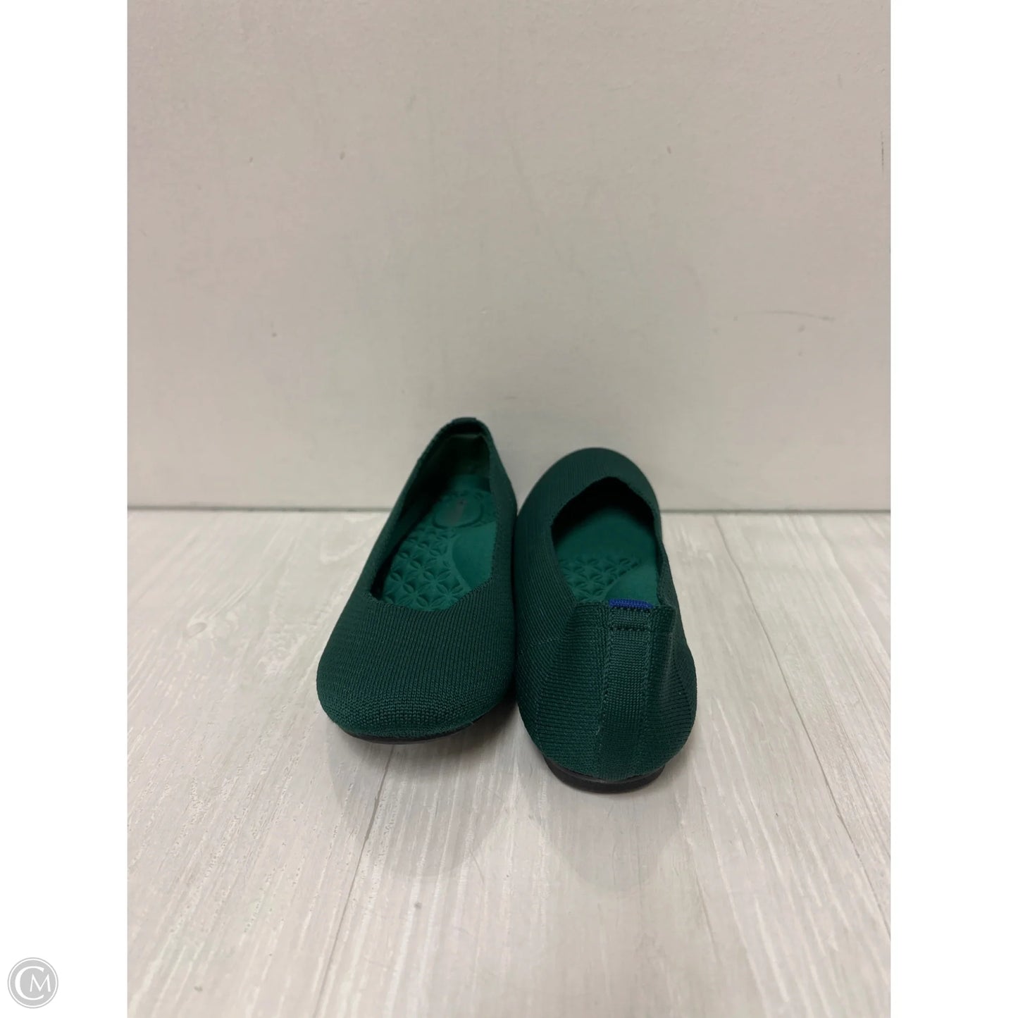 Shoes Flats By Clothes Mentor In Green, Size: 8.5