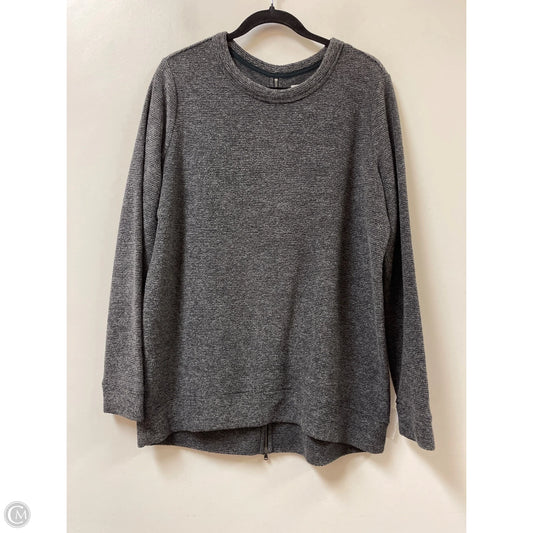 Sweater By Lou And Grey In Grey, Size: L