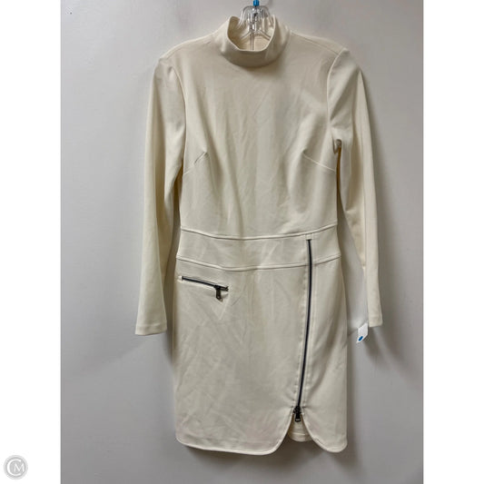 Dress Casual Short By Dkny In Cream, Size: Xs