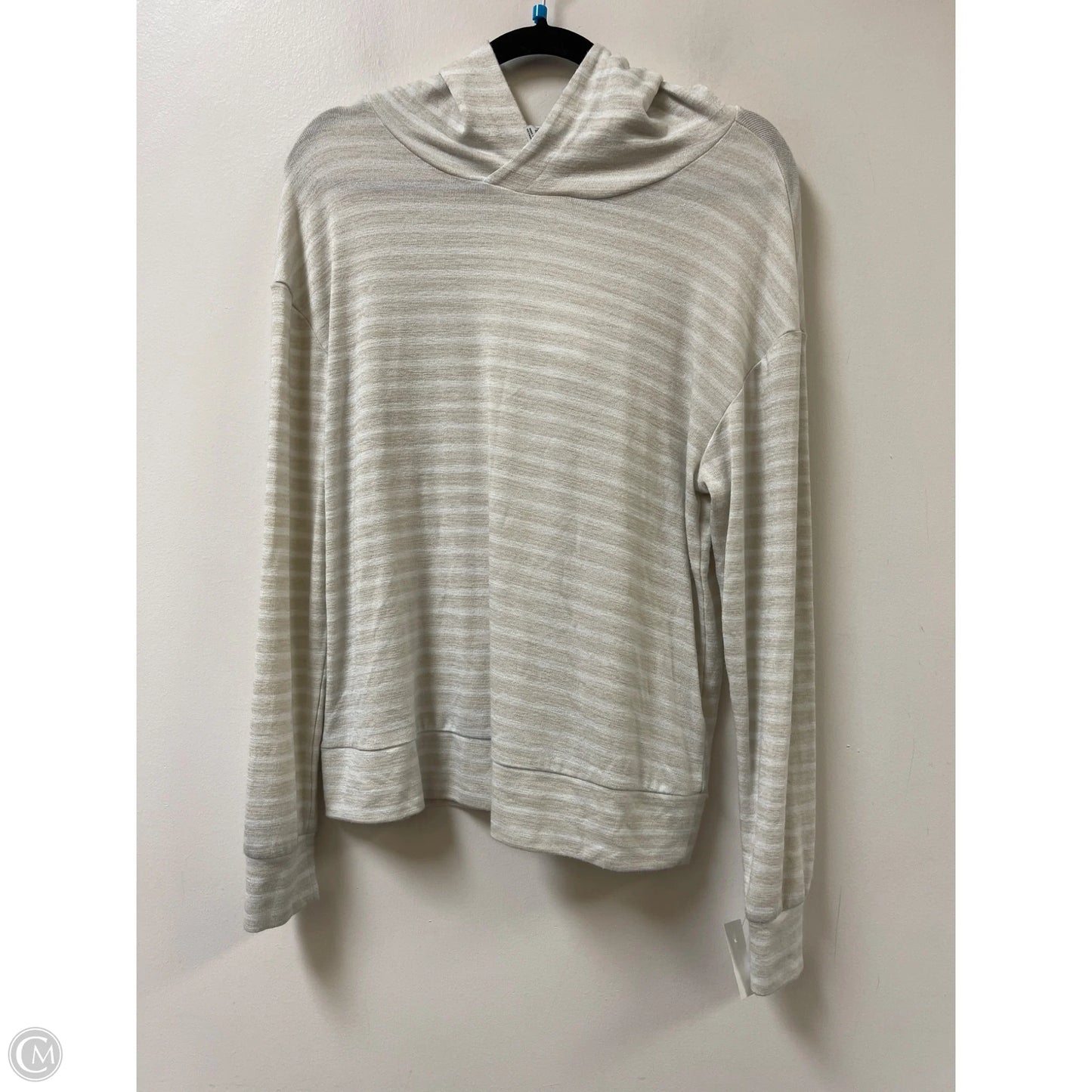 Sweatshirt Hoodie By A New Day In Cream, Size: M