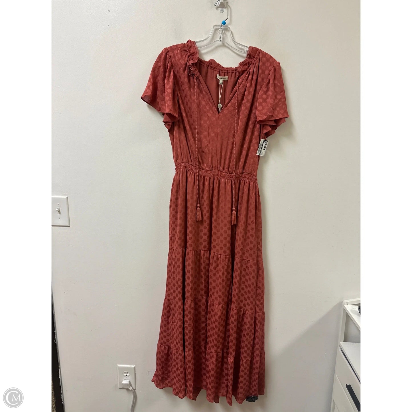 Dress Casual Maxi By Max Studio In Pink, Size: L