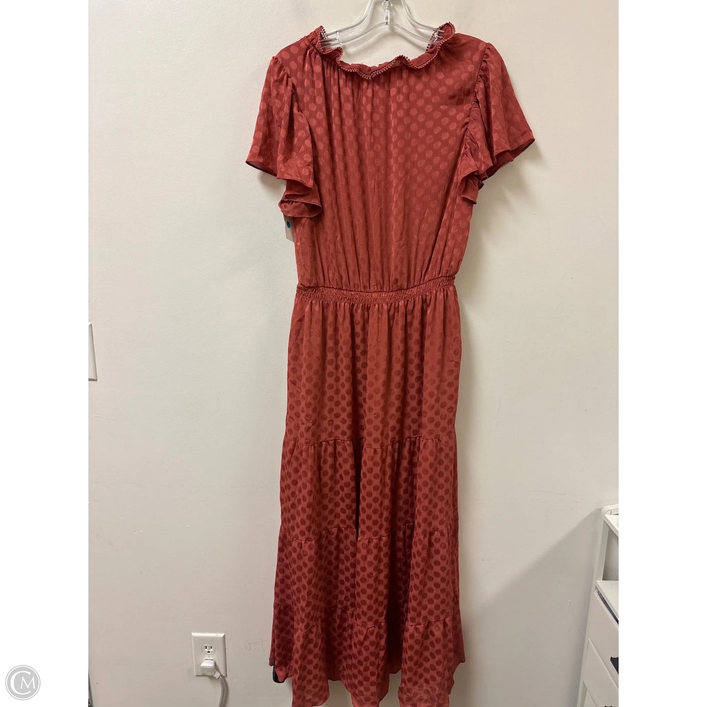 Dress Casual Maxi By Max Studio In Pink, Size: L