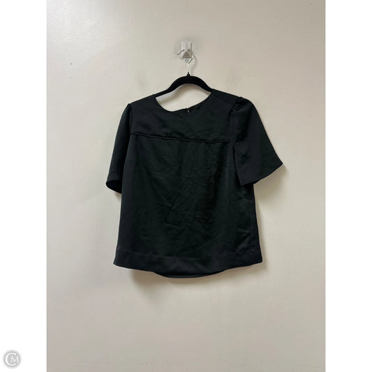Top Short Sleeve By J. Crew In Black, Size: S