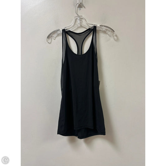 Athletic Tank Top By Clothes Mentor In Black, Size: S