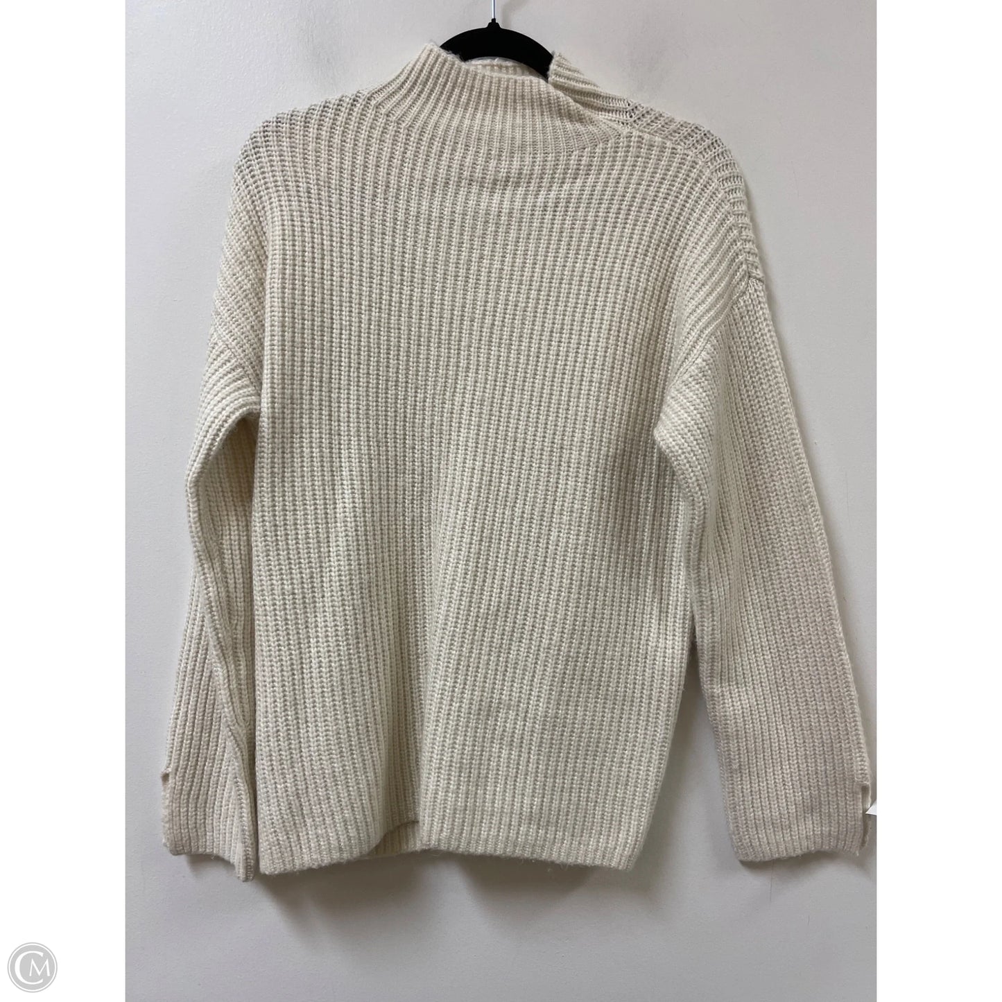 Sweater By Loft In Cream, Size: M