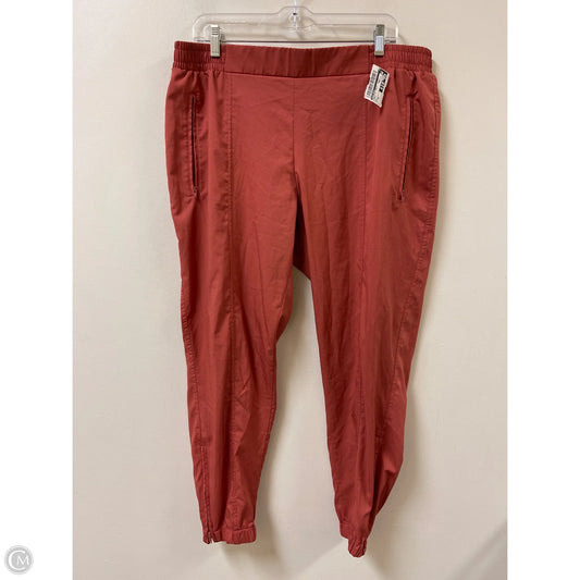 Athletic Pants By Old Navy In Coral, Size: Xl