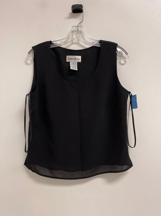 Top Sleeveless Basic By Dannyandnicole In Black, Size: M