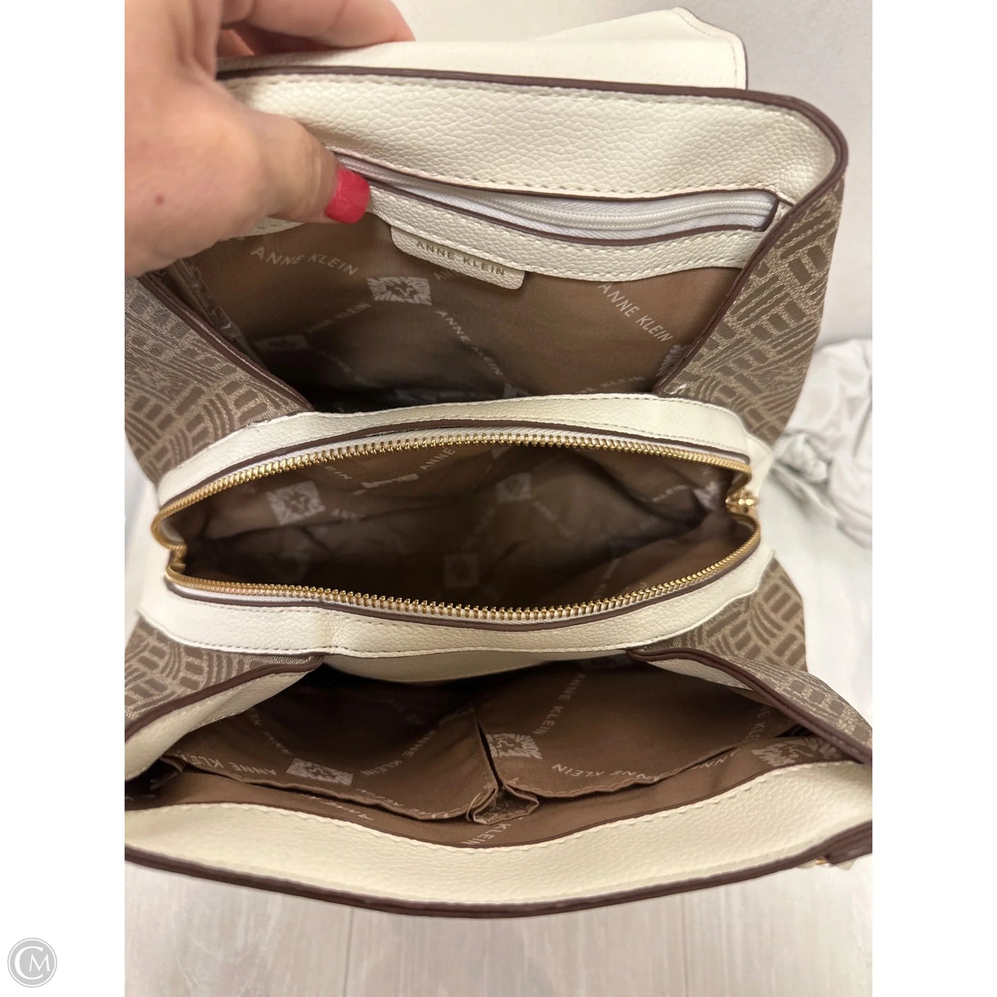 Backpack By Anne Klein, Size: Medium