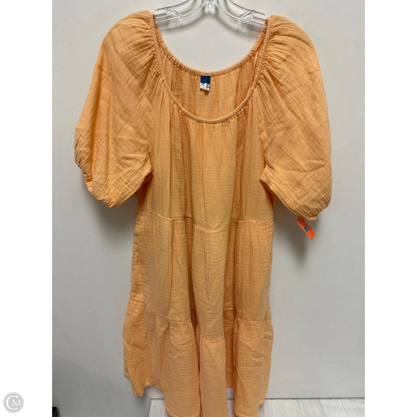 Dress Casual Short By Old Navy In Orange, Size: L