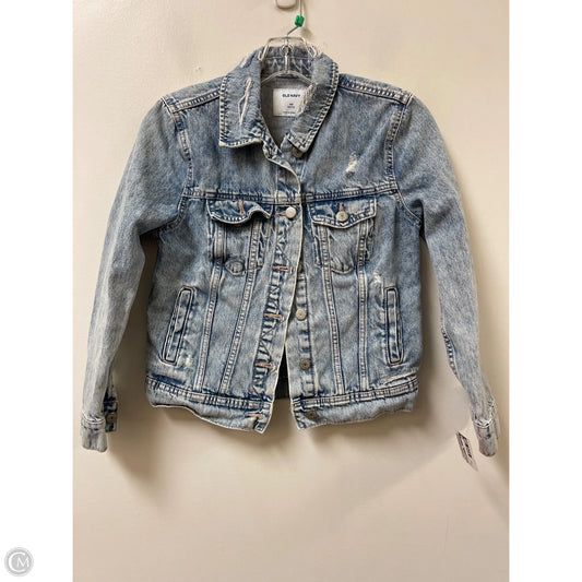 Jacket Denim By Old Navy In Blue Denim, Size: Xsp