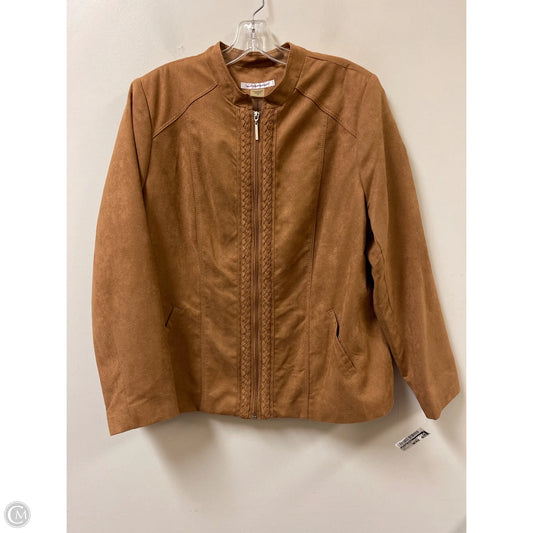 Jacket Other By Allison Daley In Tan, Size: Xl