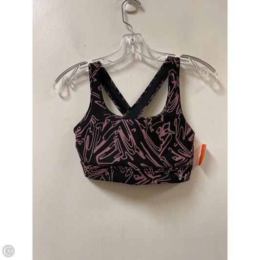 Athletic Bra By Under Armour In Black & Purple, Size: M