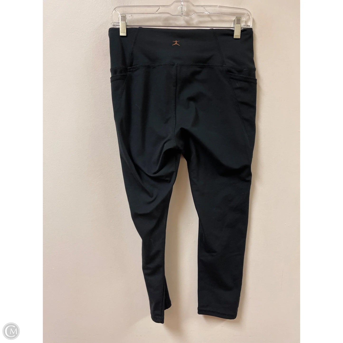 Athletic Leggings By Danskin In Black, Size: M