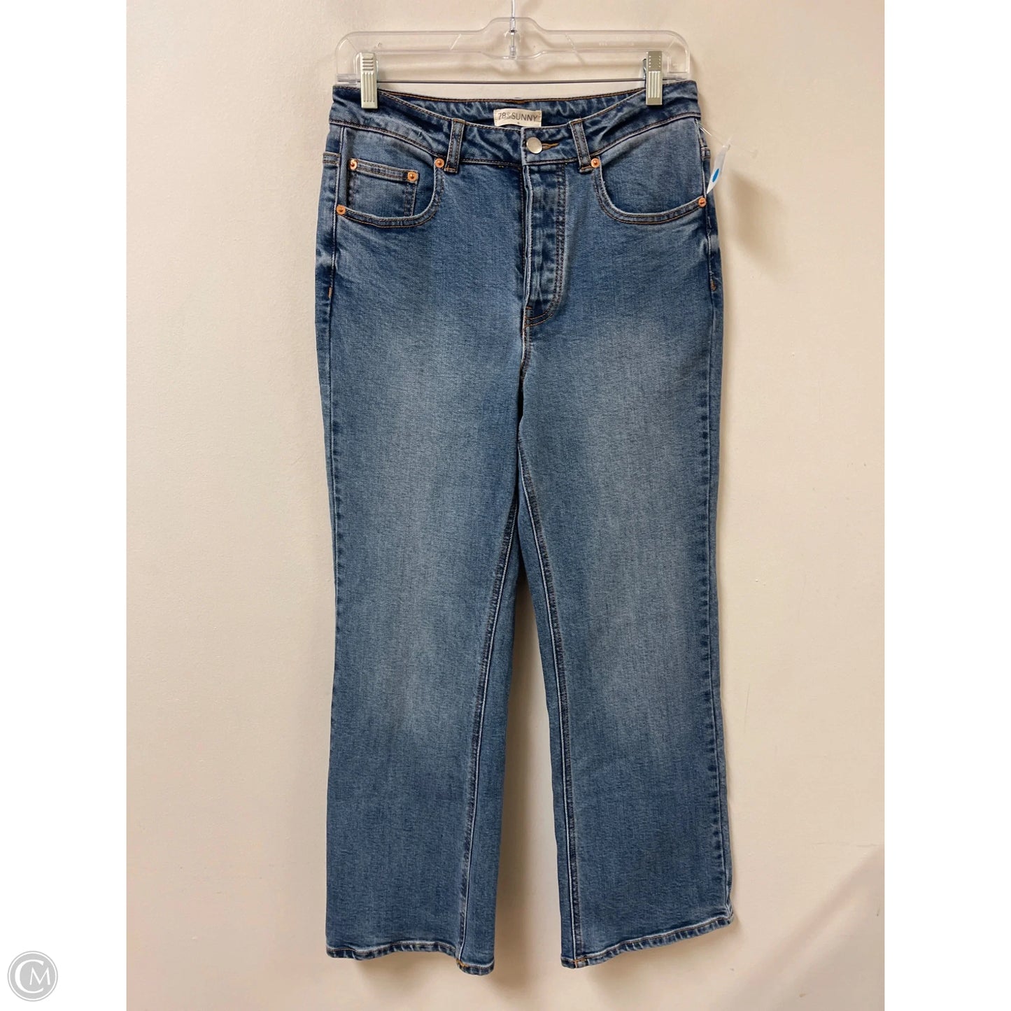 Jeans Straight By Clothes Mentor In Blue Denim, Size: 8