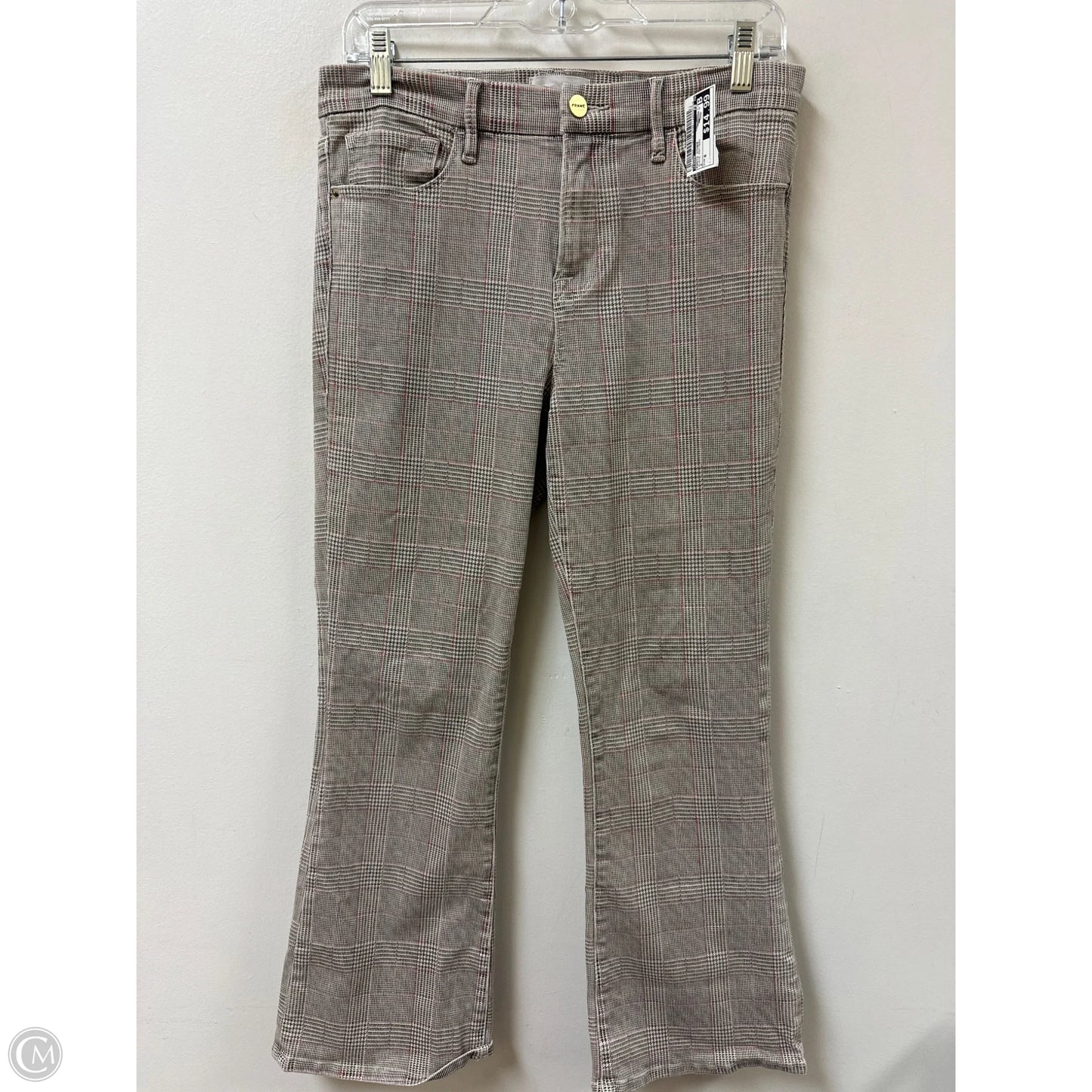 Pants Other By Frame In Plaid Pattern, Size: 8