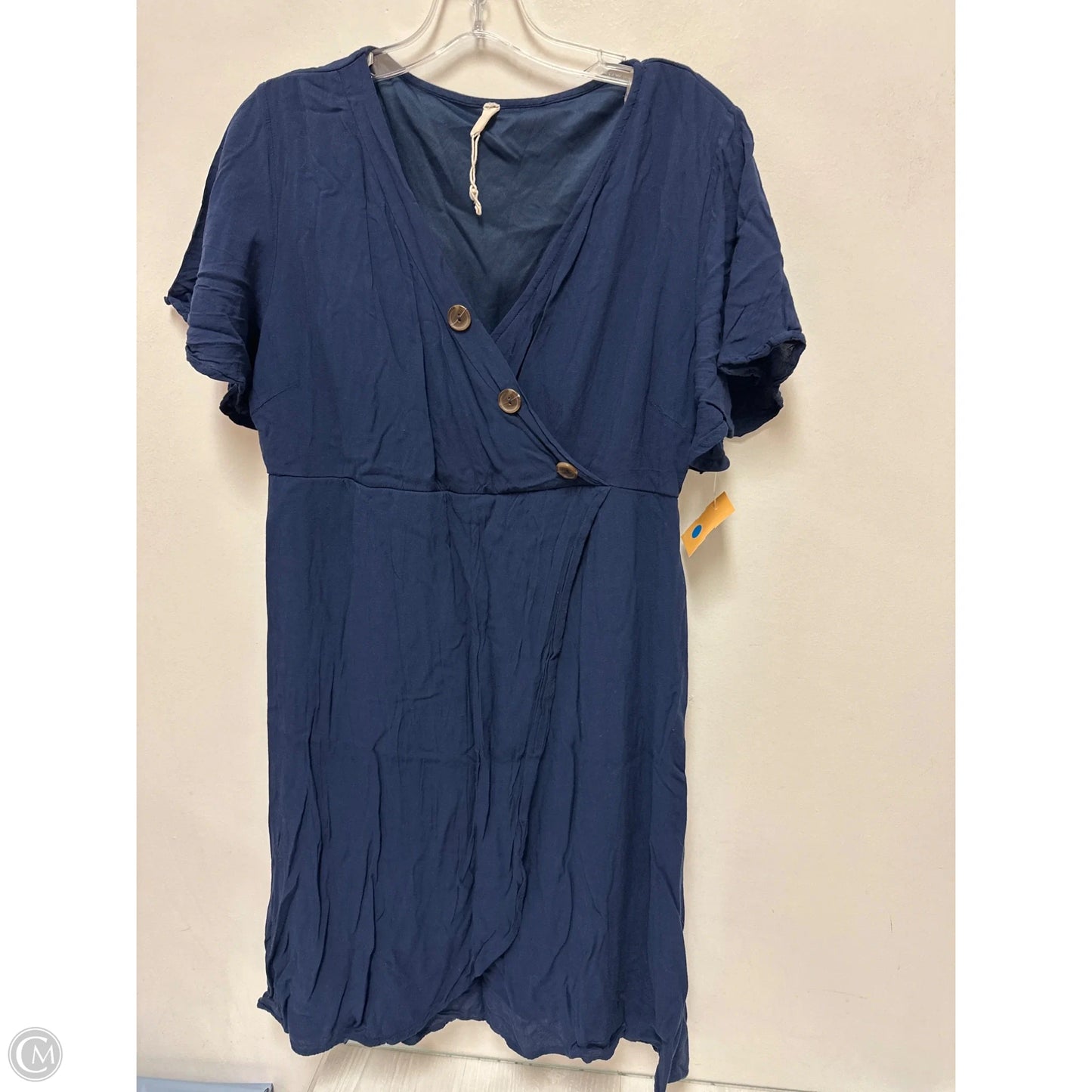 Dress Casual Short By Pink Blush In Navy, Size: L