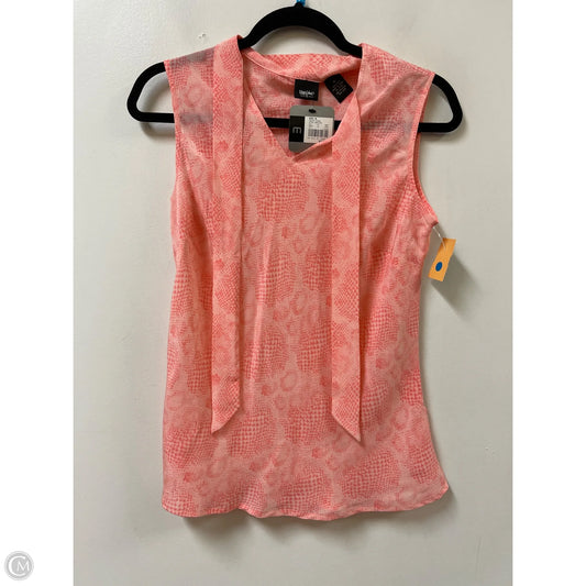 Top Sleeveless By Mossimo In Pink, Size: M