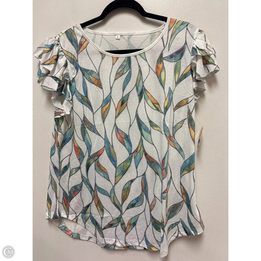 Top Short Sleeve By Clothes Mentor In Multi-colored, Size: Xl