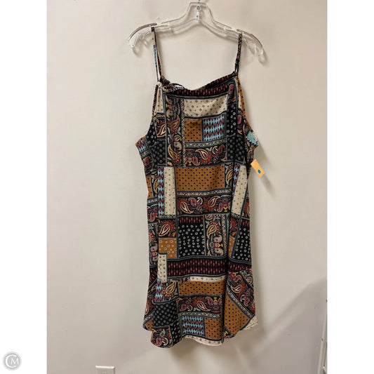 Dress Casual Midi By Shein In Multi-colored, Size: 2x