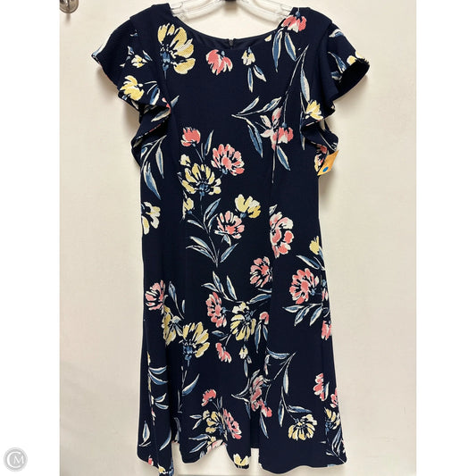 Dress Casual Midi By Jessica Howard In Navy, Size: L