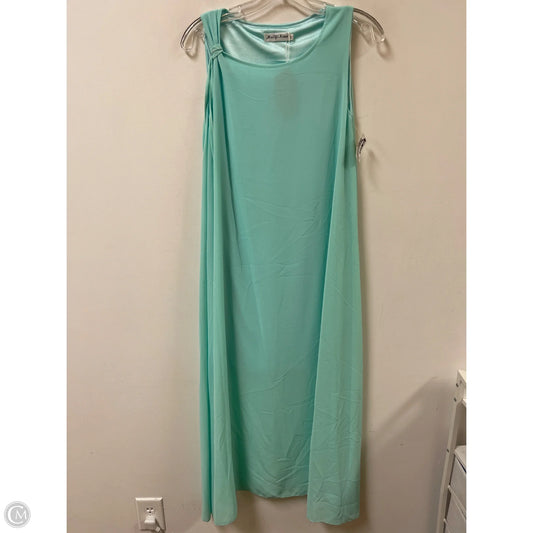 Dress Casual Maxi By Clothes Mentor In Aqua, Size: Xl