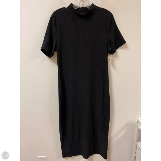 Dress Casual Midi By Shein In Black, Size: 1x
