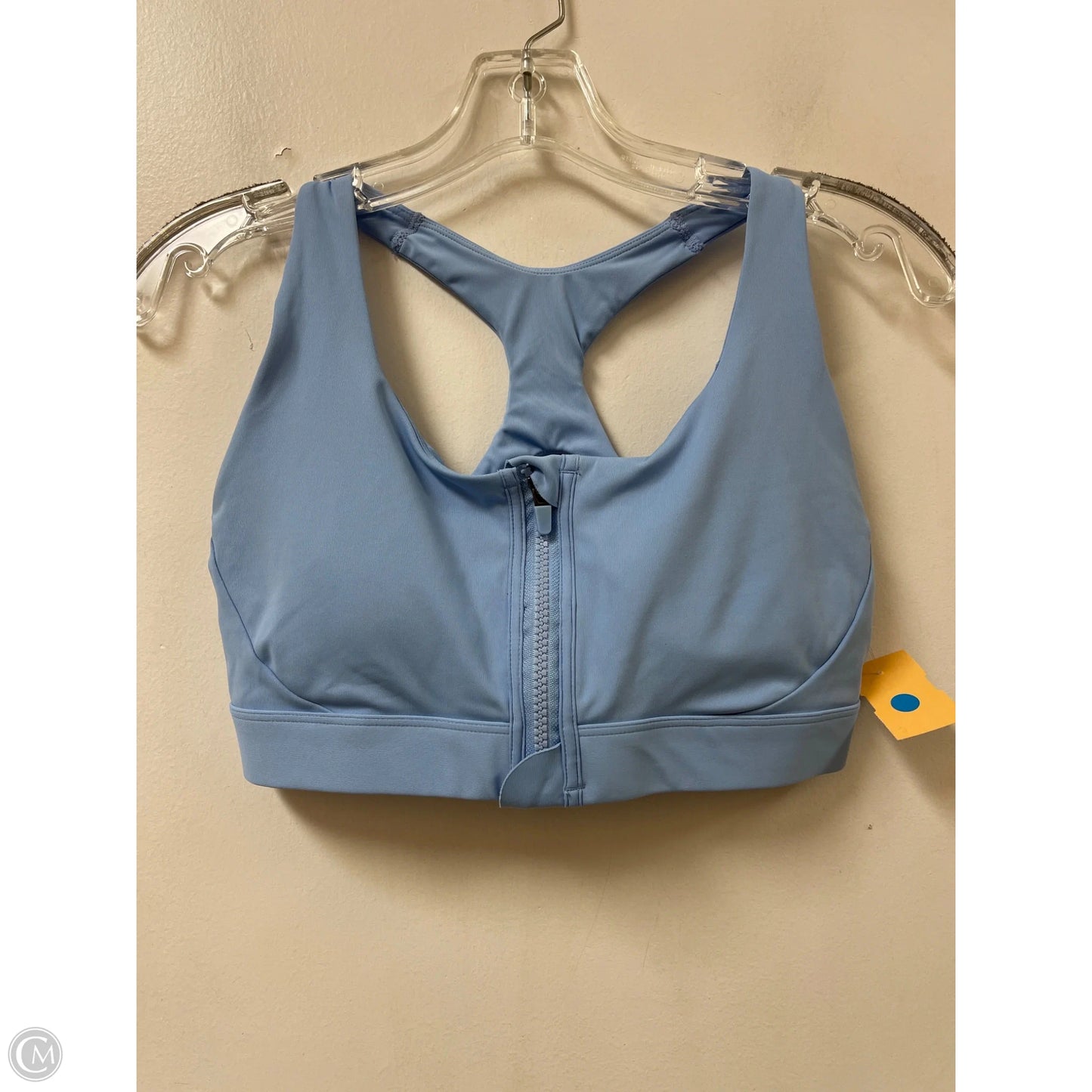 Athletic Bra By Clothes Mentor In Blue, Size: M