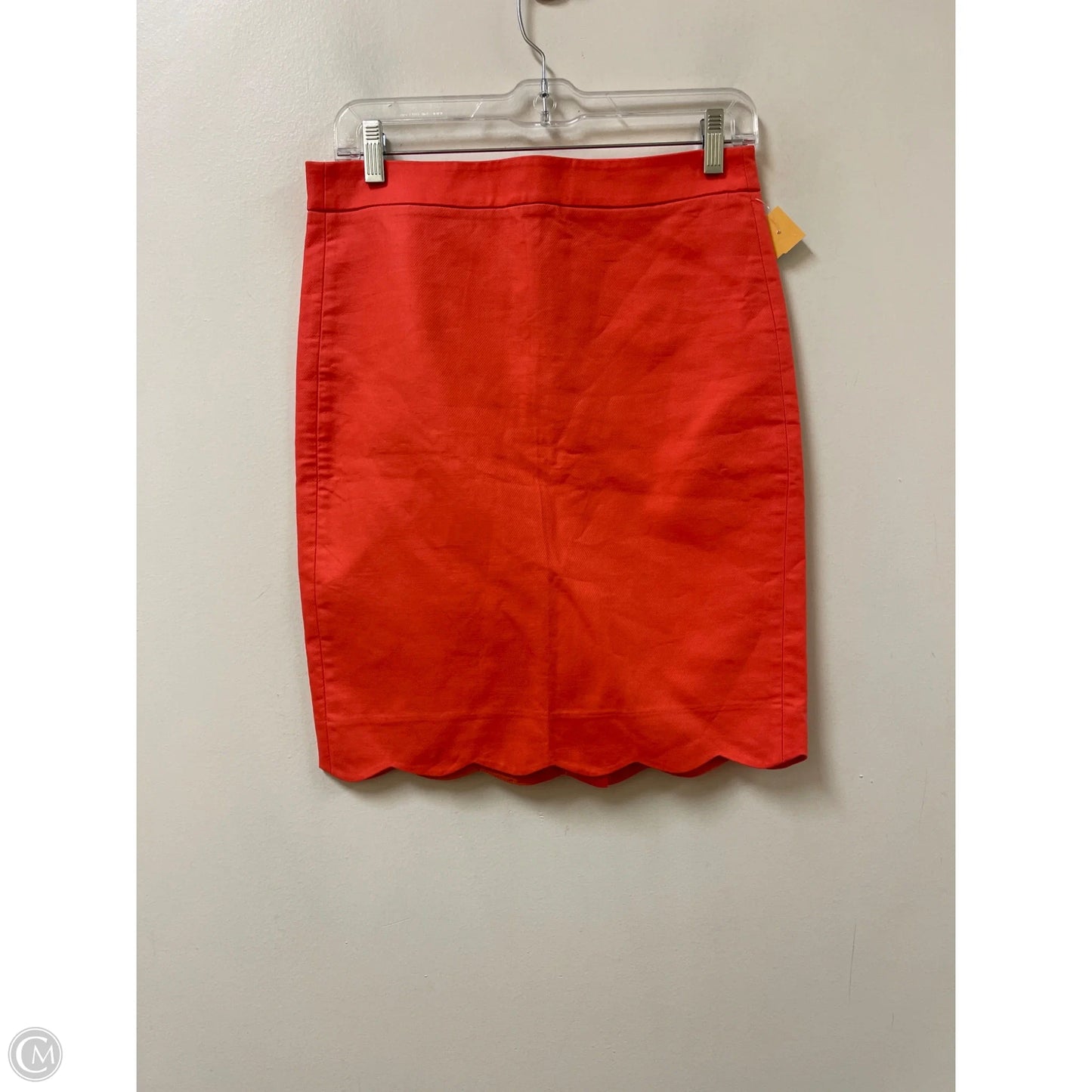 Skirt Midi By J. Crew In Coral, Size: 0