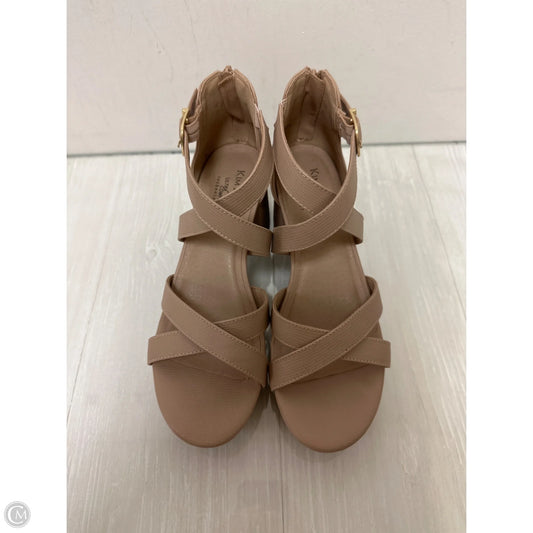 Shoes Heels Block By Kim Rogers In Tan, Size: 8.5