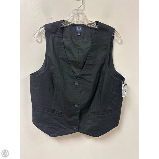 Vest Other By Gap In Black, Size: L
