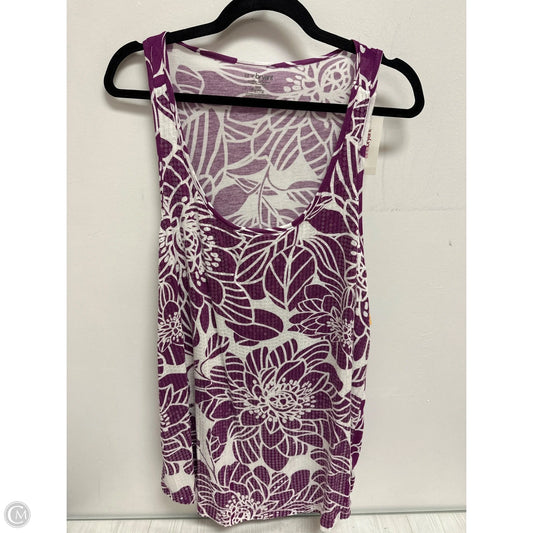 Top Sleeveless By Lane Bryant In Purple, Size: 1x