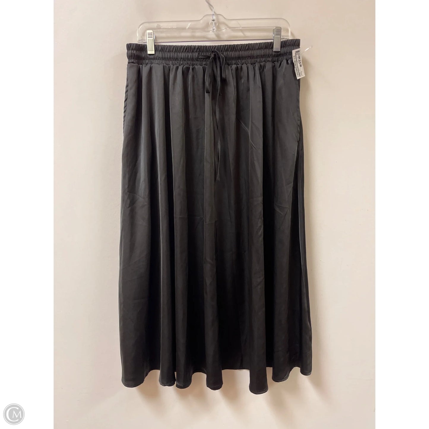 Skirt Maxi By Clothes Mentor In Black, Size: Xl