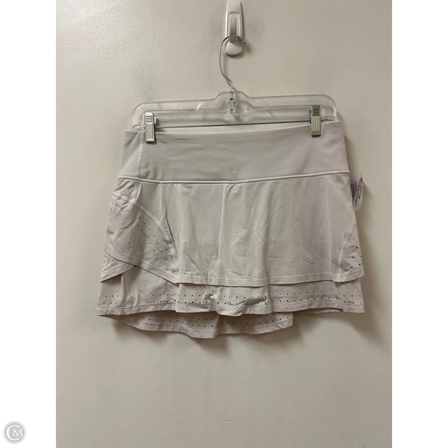 Athletic Skort By Athleta In Cream, Size: S