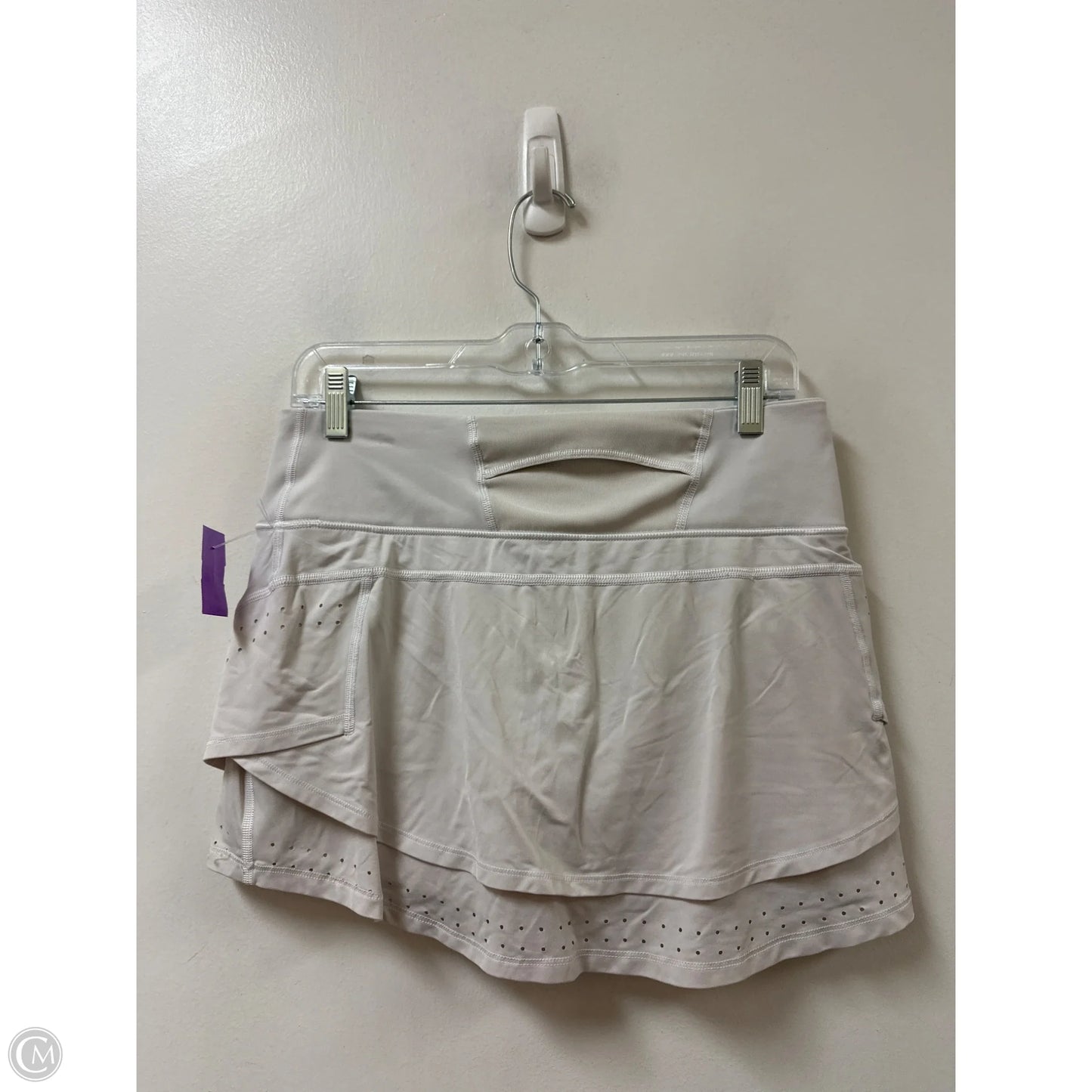 Athletic Skort By Athleta In Cream, Size: S