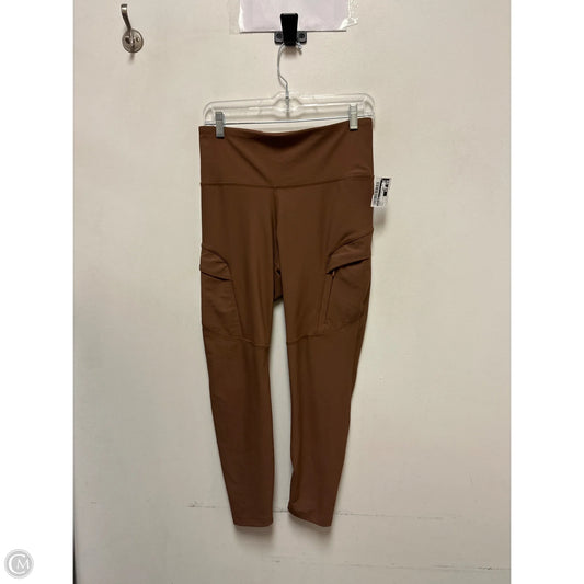 Athletic Leggings By Old Navy In Brown, Size: L