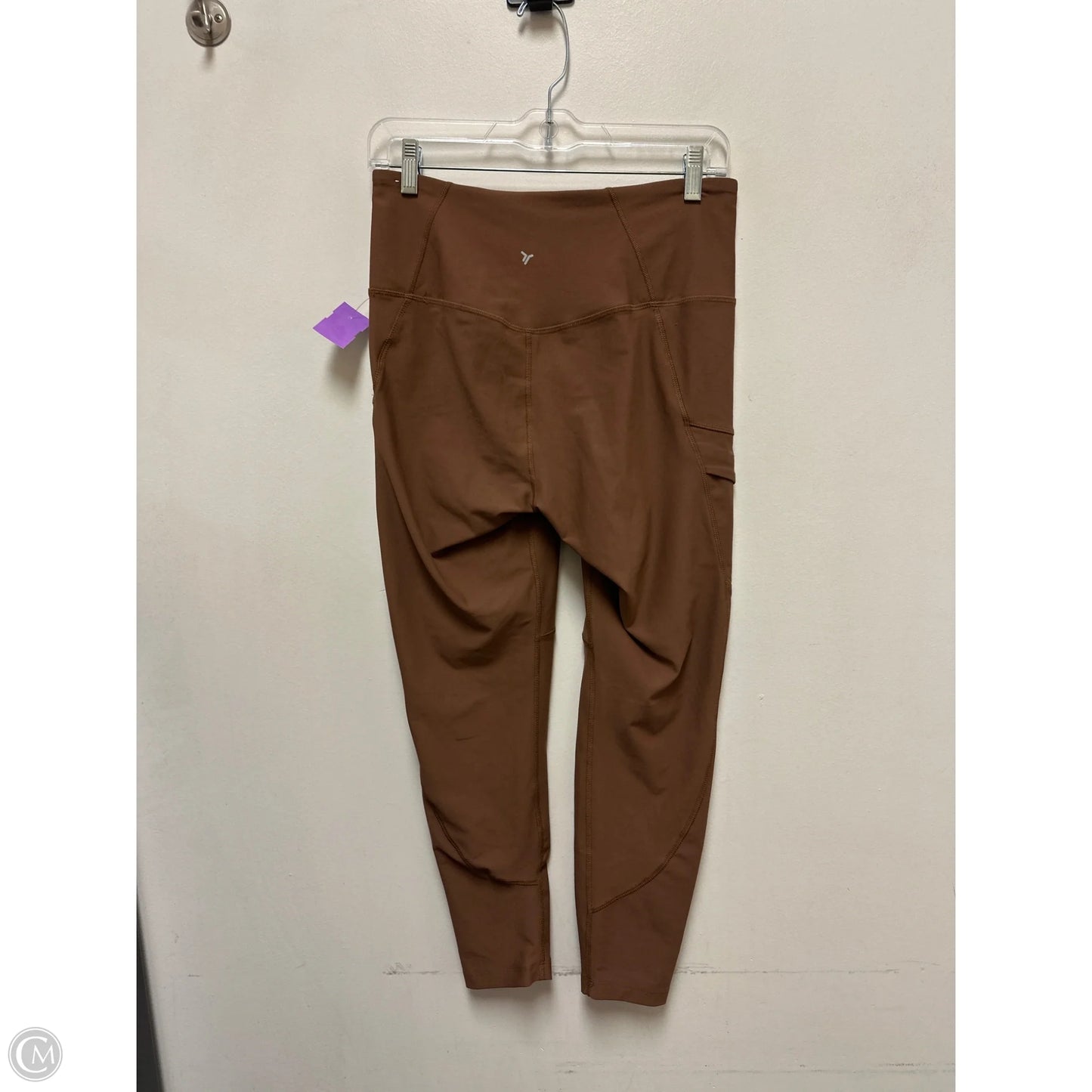 Athletic Leggings By Old Navy In Brown, Size: L