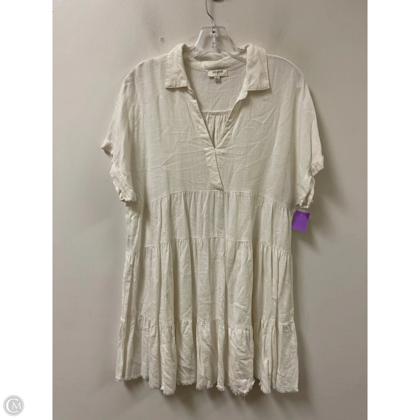 Dress Casual Short By Umgee In White, Size: L