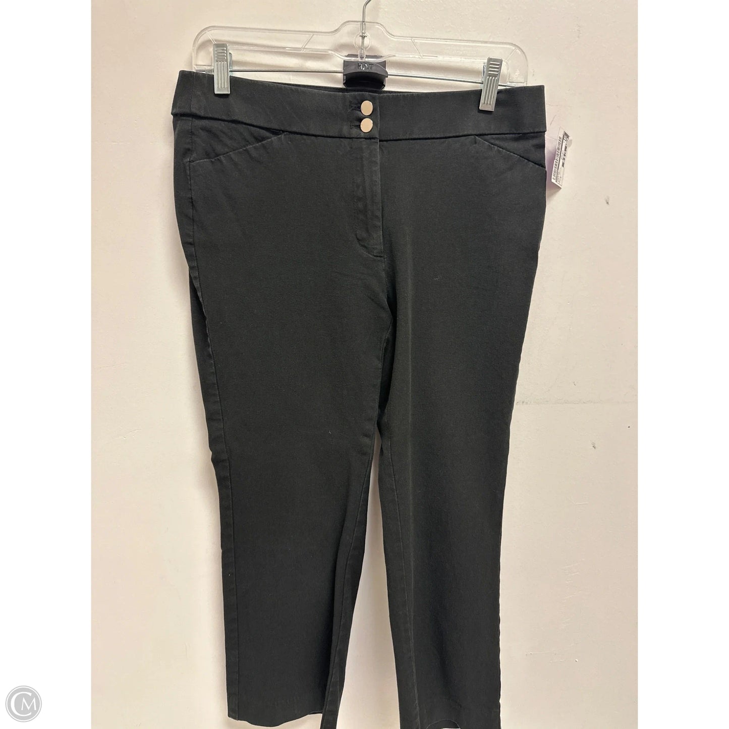 Capris By Chicos In Grey Denim, Size: 2