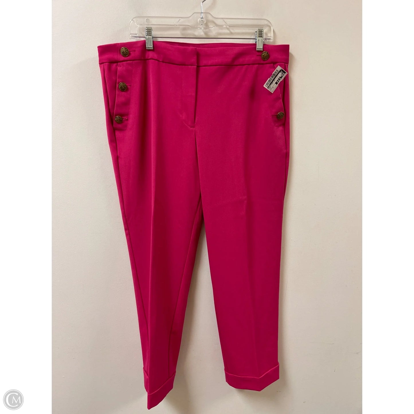 Pants Wide Leg By Loft In Pink, Size: 14