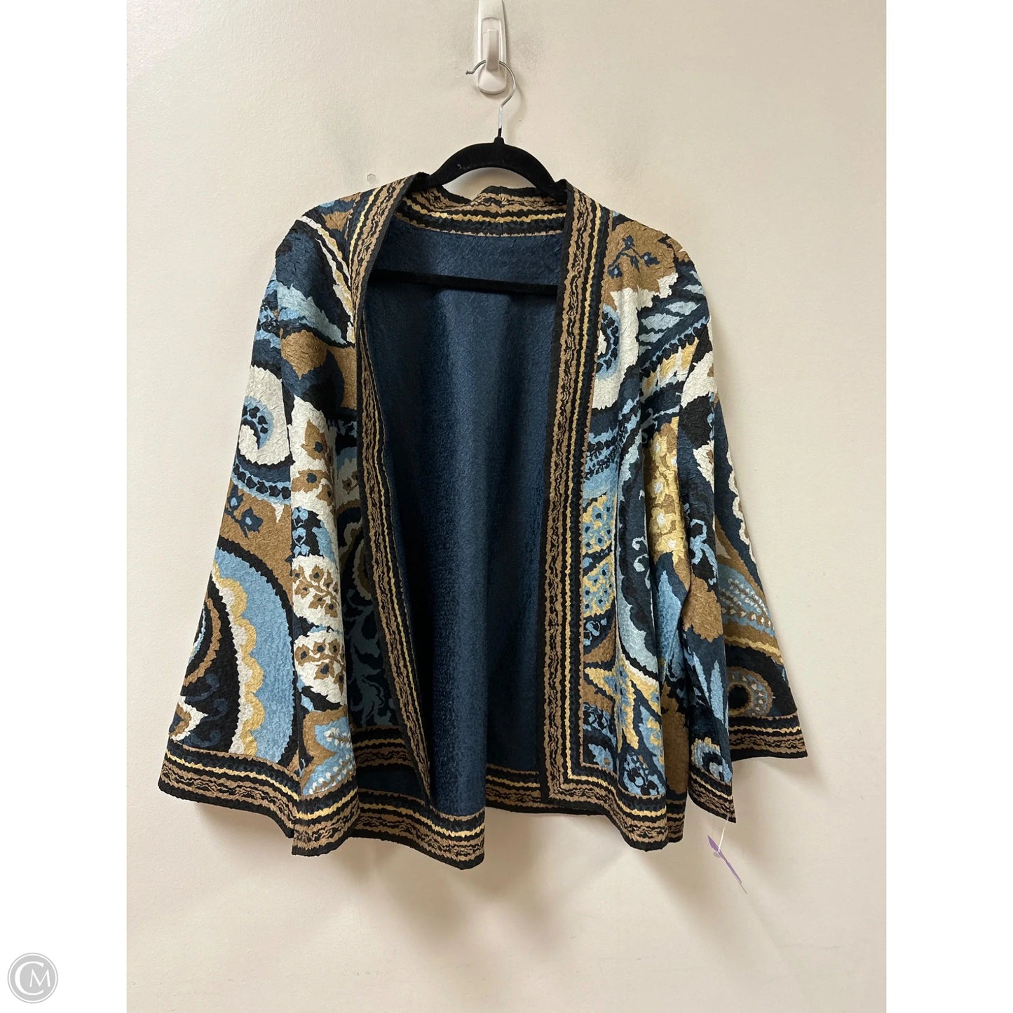 Cardigan By Clothes Mentor In Navy, Size: Xl