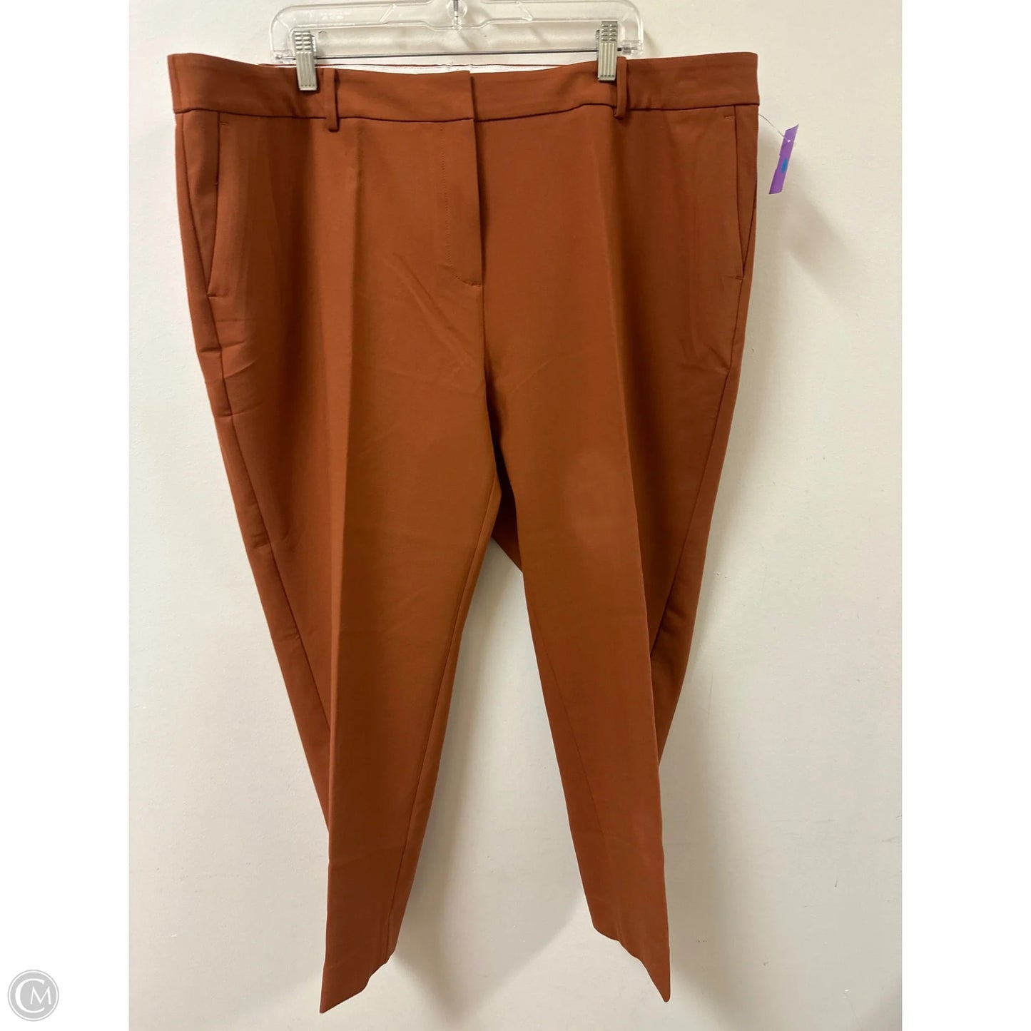 Pants Wide Leg By Talbots In Brown, Size: 22