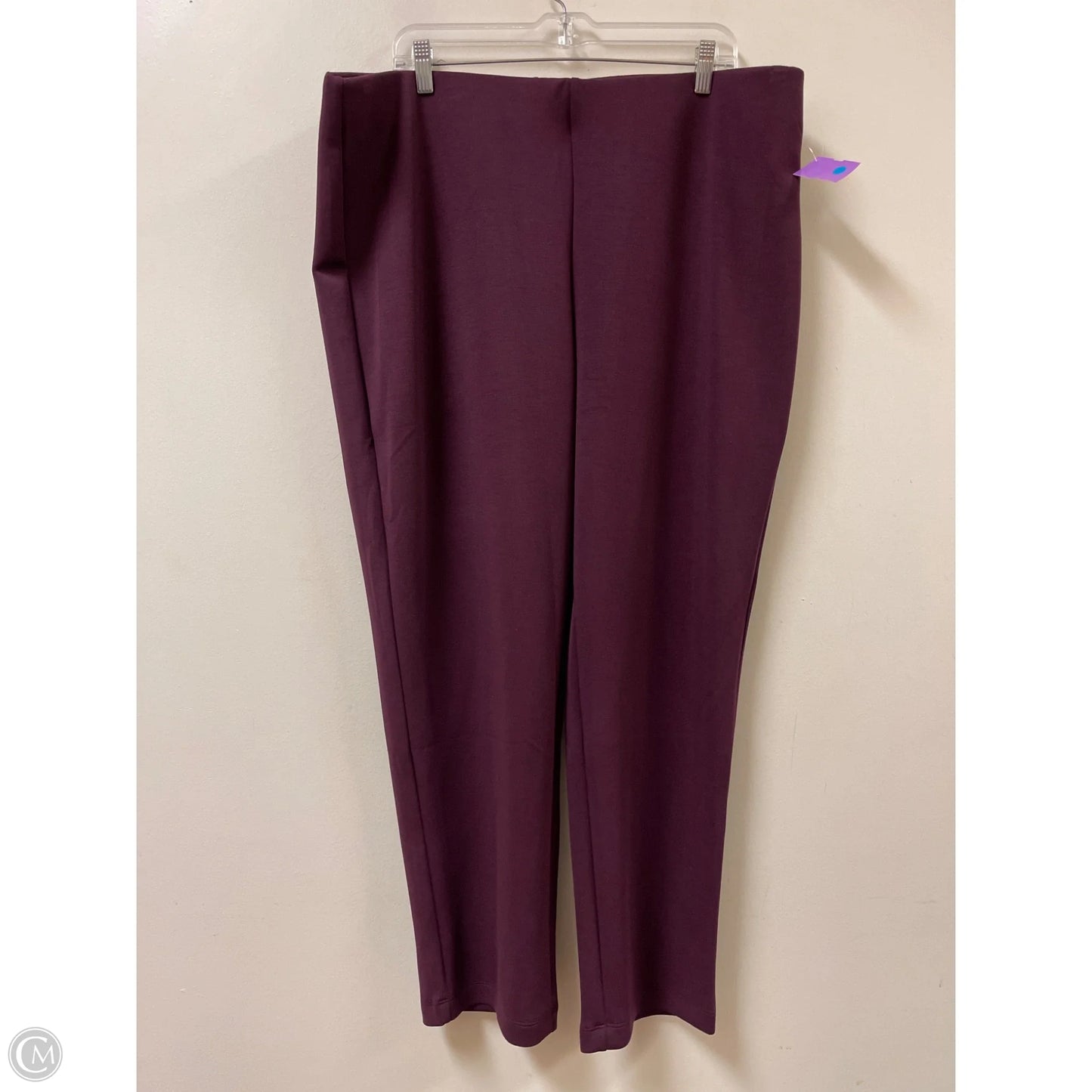 Pants Lounge By Chicos In Maroon, Size: 20