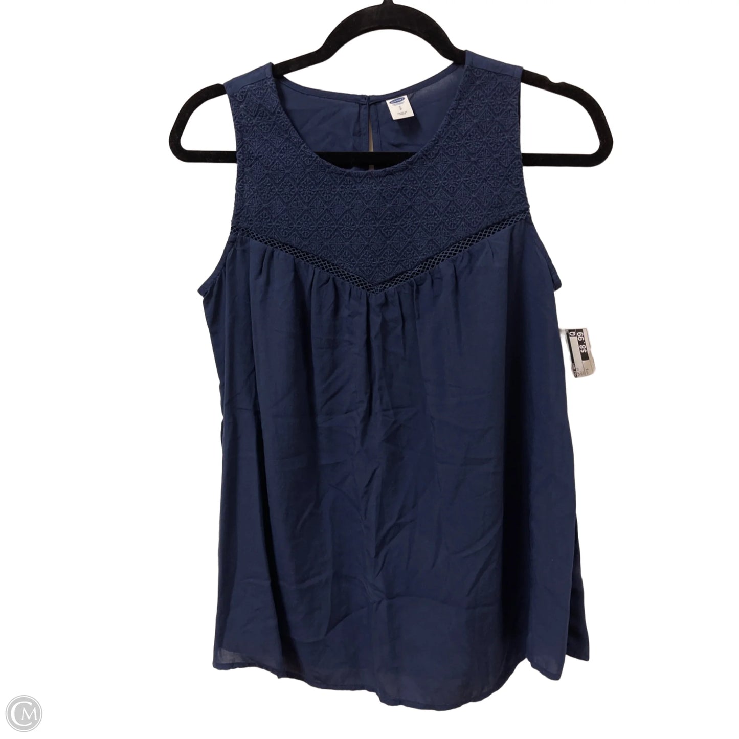 Top Short Sleeve By Old Navy In Navy, Size: S
