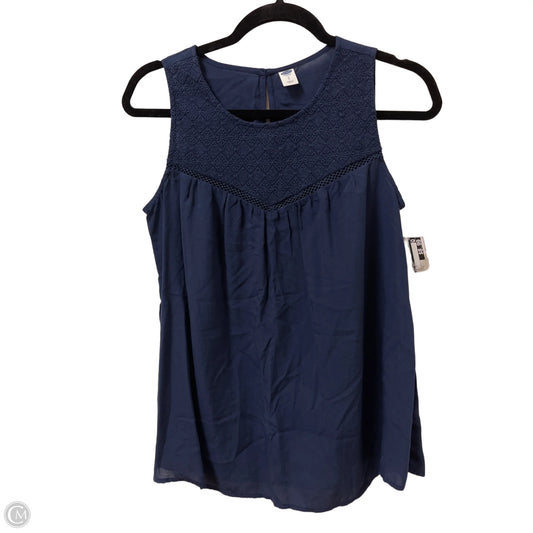 Top Short Sleeve By Old Navy In Navy, Size: S